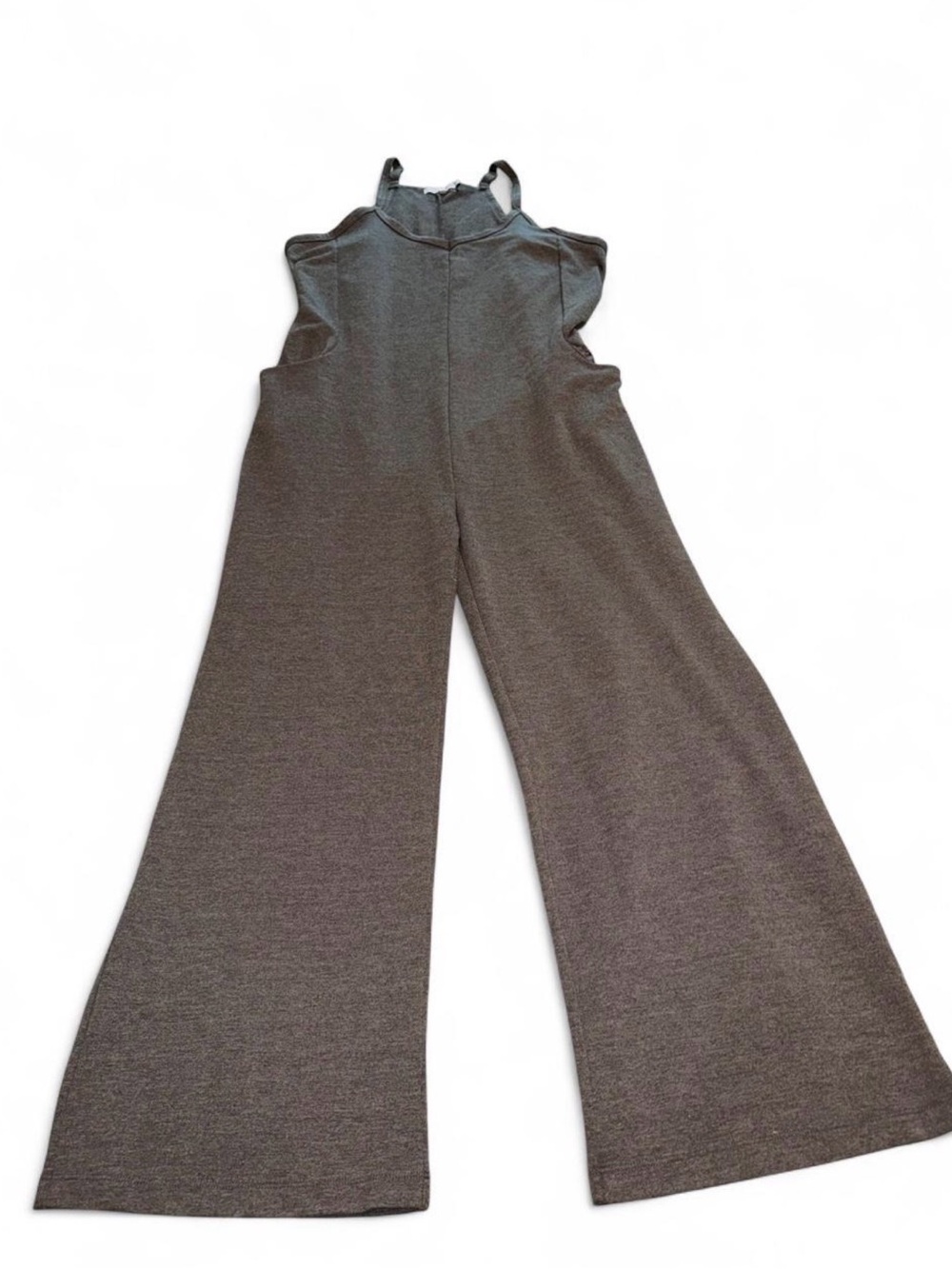 Sincerely Jules Charcoal Wide-Leg Jumpsuit